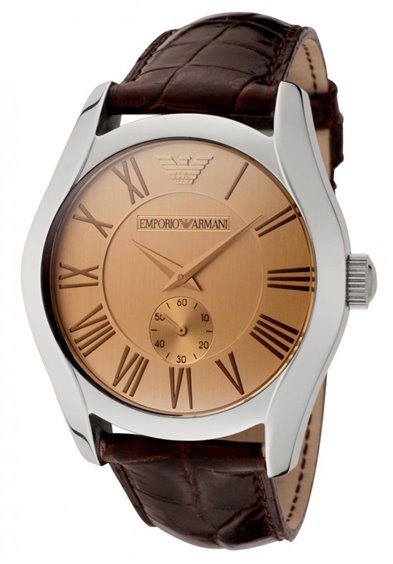 Emporio armani shop watches roman numerals